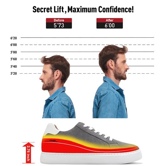 CMR CHAMARIPA Men's Shoes With Higher Heels - Image 2