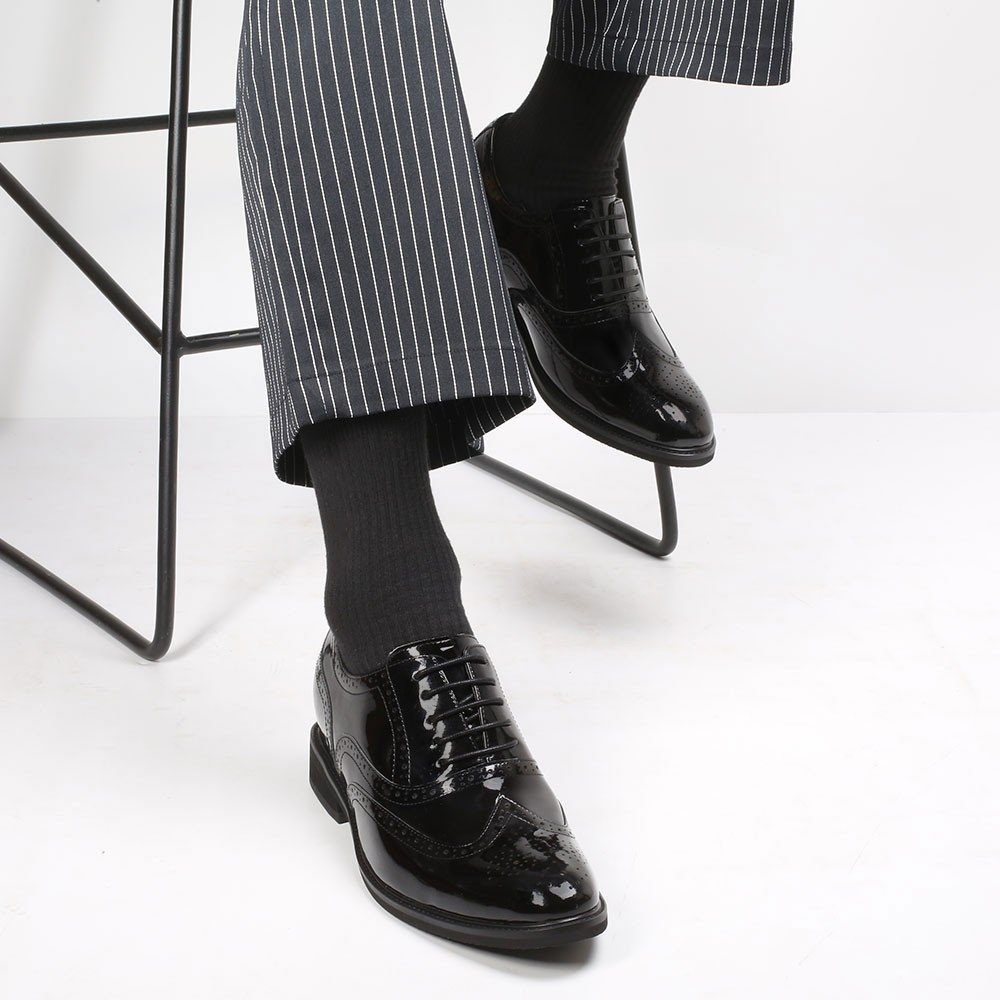 CMR CHAMARIPA men's elevator shoes men's high heel dress shoes - Image 4